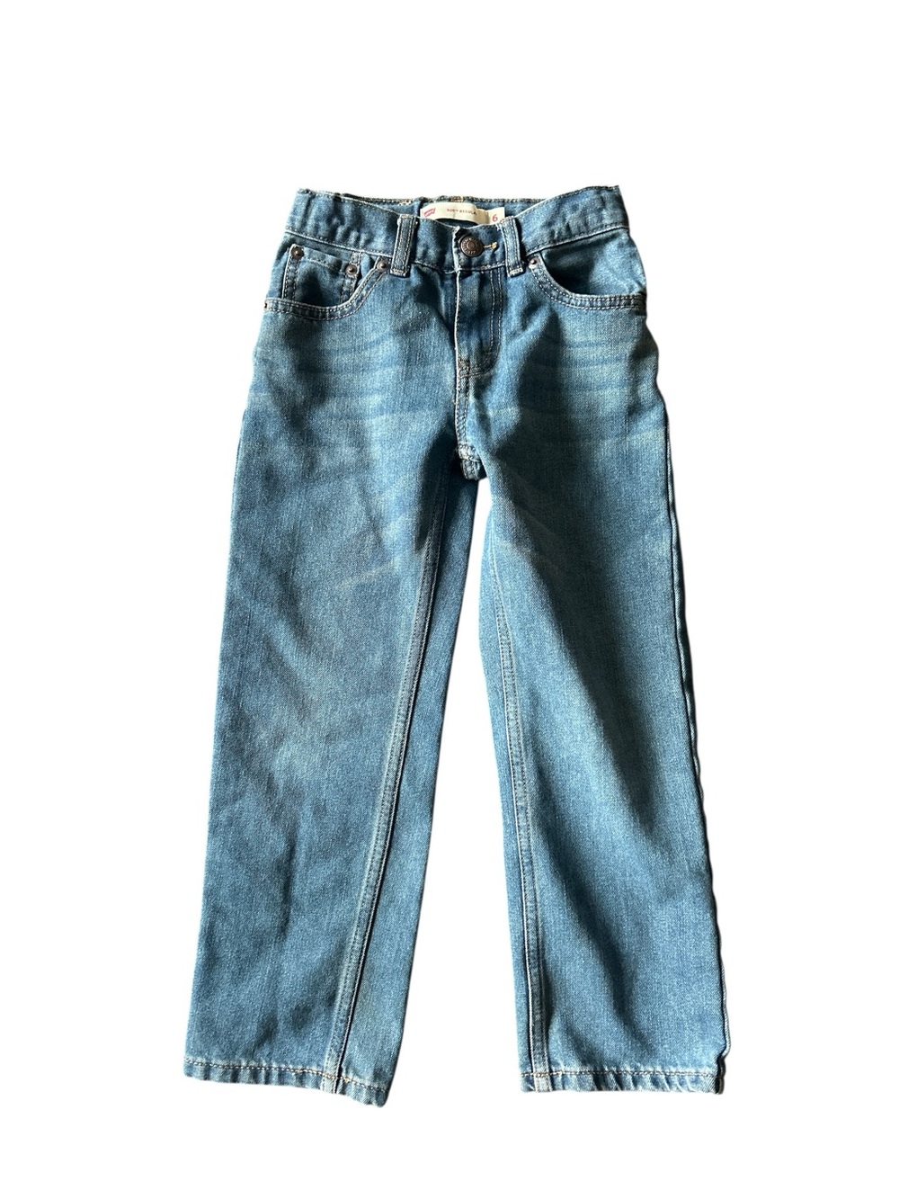 Levi's 505 Regular Fit Blue Denim Jeans
Kids Size 6